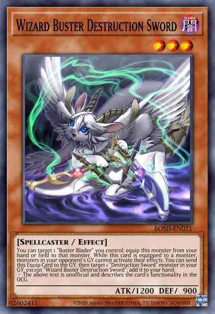 Wizard Buster Destruction Sword - MP16-EN191 - Common - Unlimited