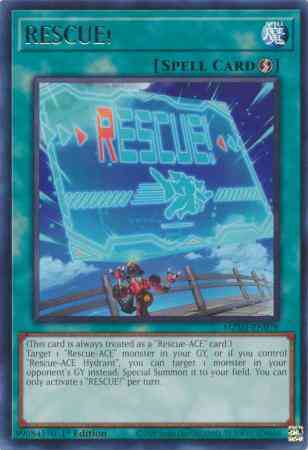 RESCUE! - MZMI-EN078 - Rare - 1st Edition