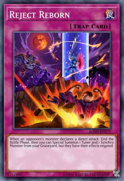 Reject Reborn - MP16-EN225 - Rare - 1st Edition