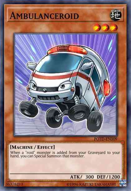 Ambulanceroid - POTD-EN009 - Common - 1st Edition