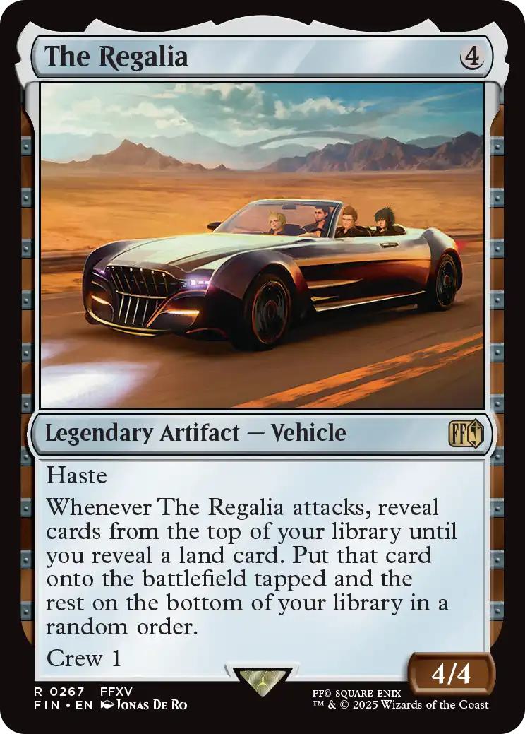mtg ff15 cards The Regalia [267] [FINAL FANTASY] [Non-Foil] – Face to Face Games