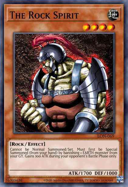 The Rock Spirit - SBCB-EN029 - Common - 1st Edition