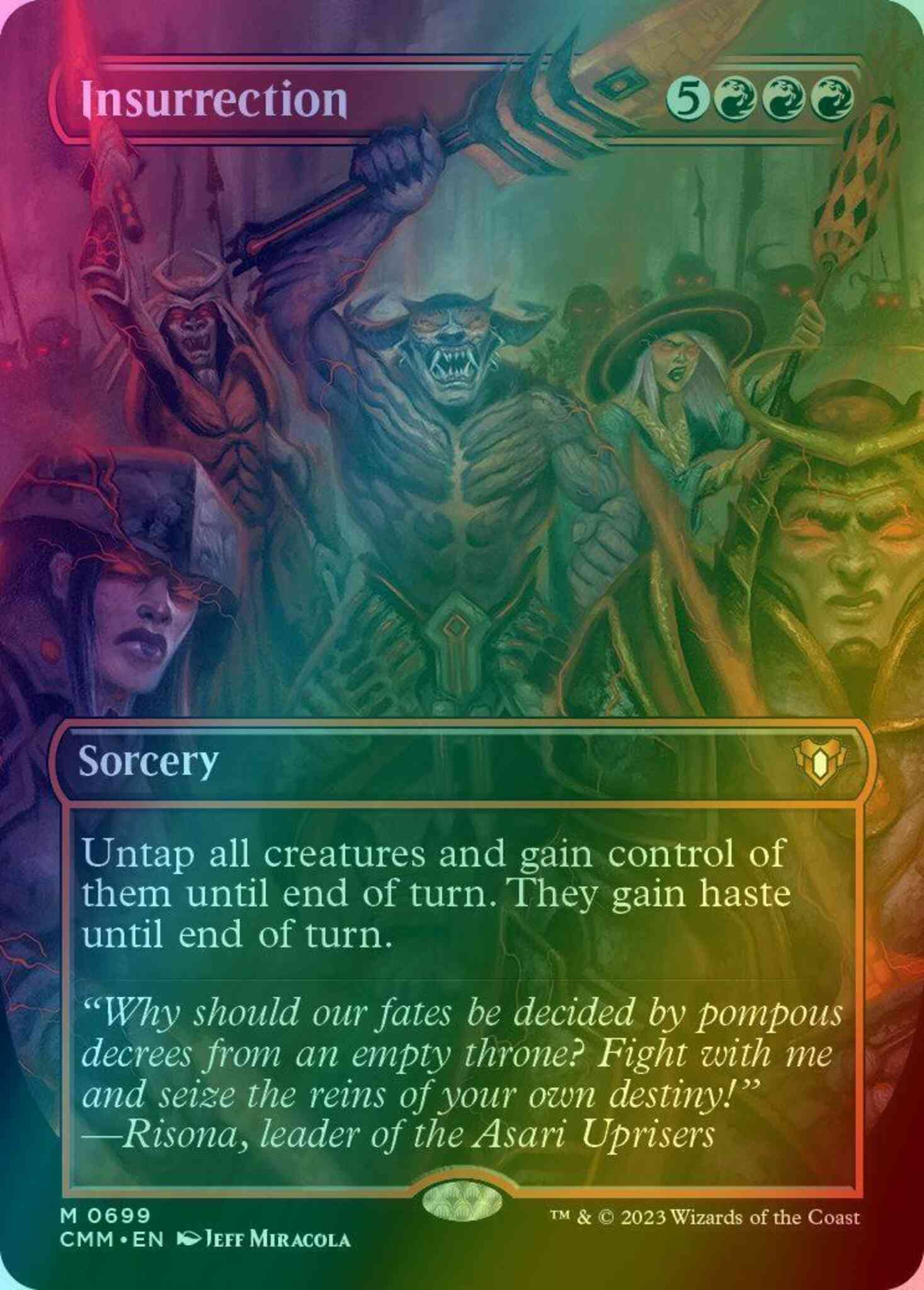 mtg cards like insurrection Magic The Gathering - Commander Masters Insurrection Rulings, Legalities &