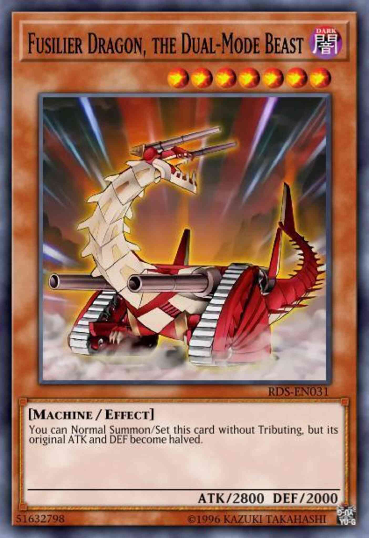 Fusilier Dragon, the Dual-Mode Beast - SDMP-EN015 - Common - 1st Edition