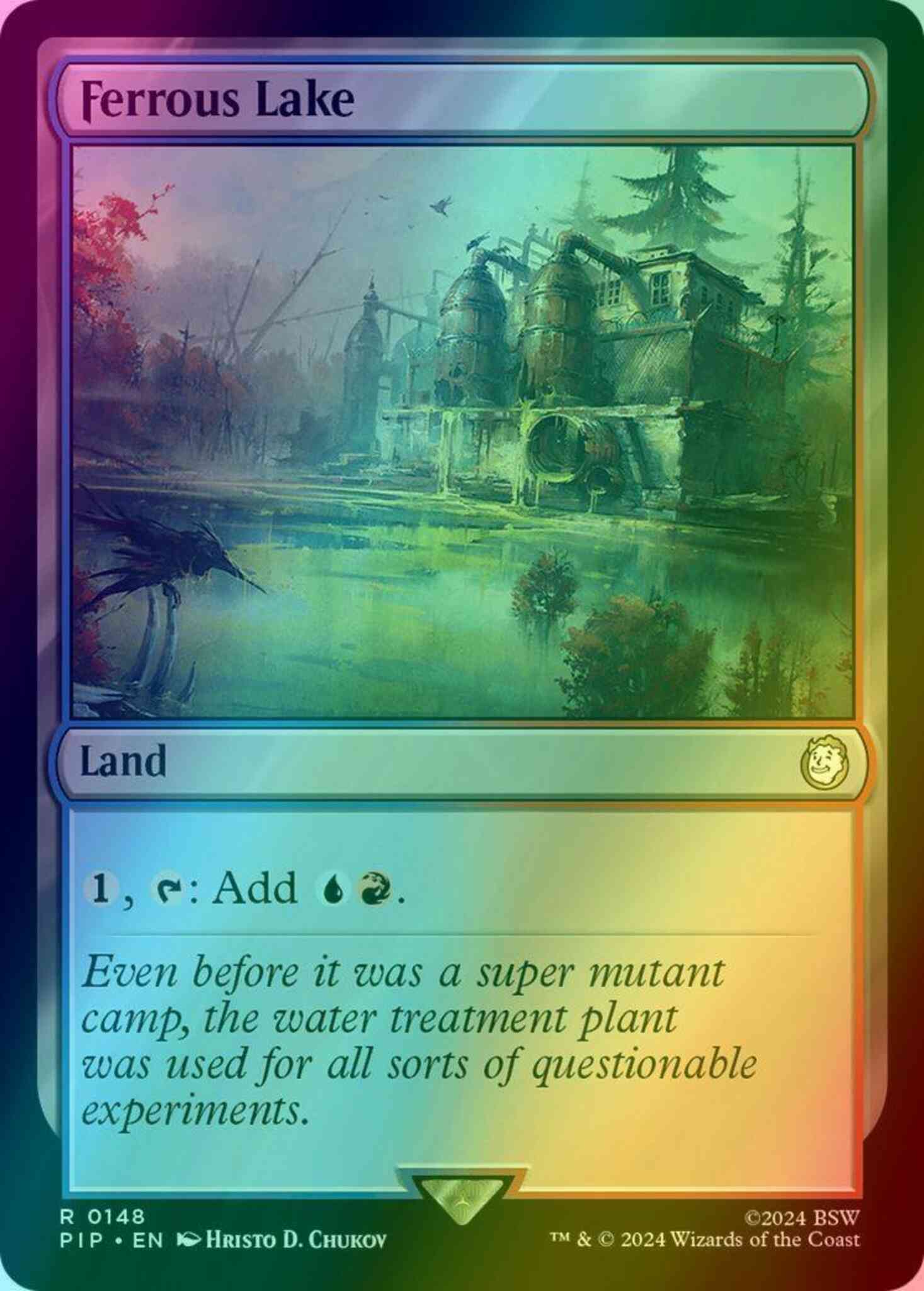 ferrous lake mtg card Ferrous Lake [148] [Fallout] [Foil] – Face to Face Games