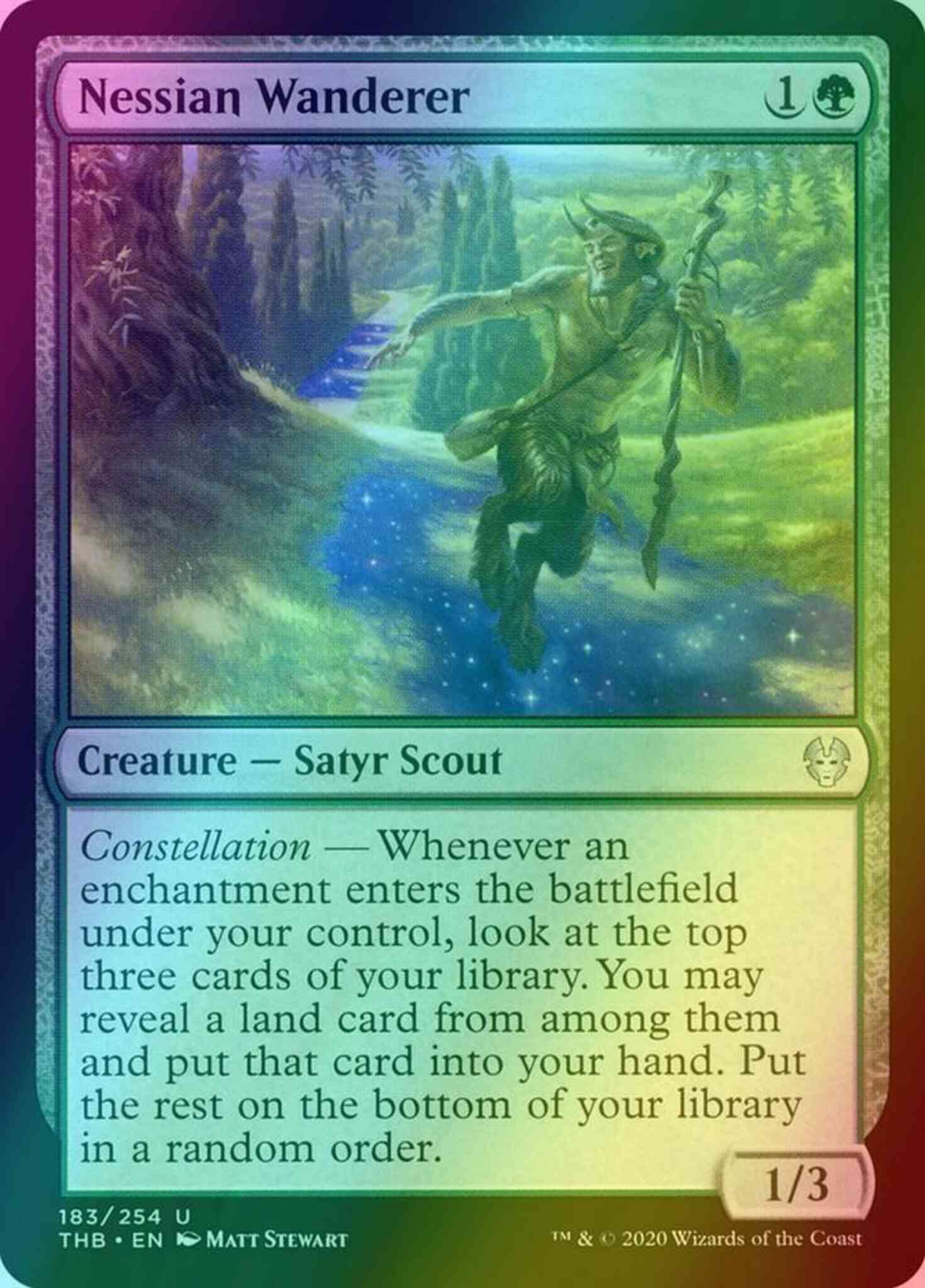 Nessian Wanderer [183] [Theros Beyond Death] [Foil] – Face to Face Games