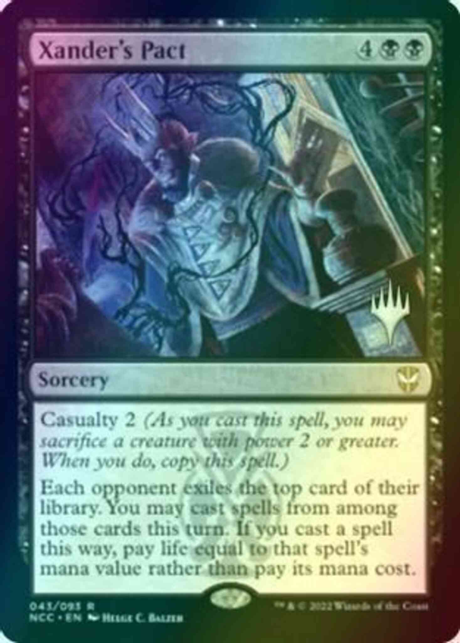 populate mtg cards Xander's Pact [Promo Pack] [43p] [Streets of New Capenna: Commander:  Promos] [Foil] – Face to Face Games