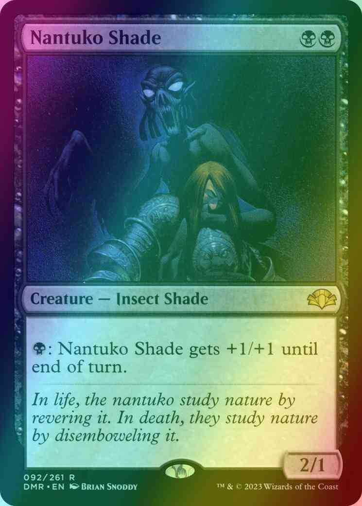 Nantuko Shade [92] [Dominaria Remastered] [Foil] – Face to Face Games