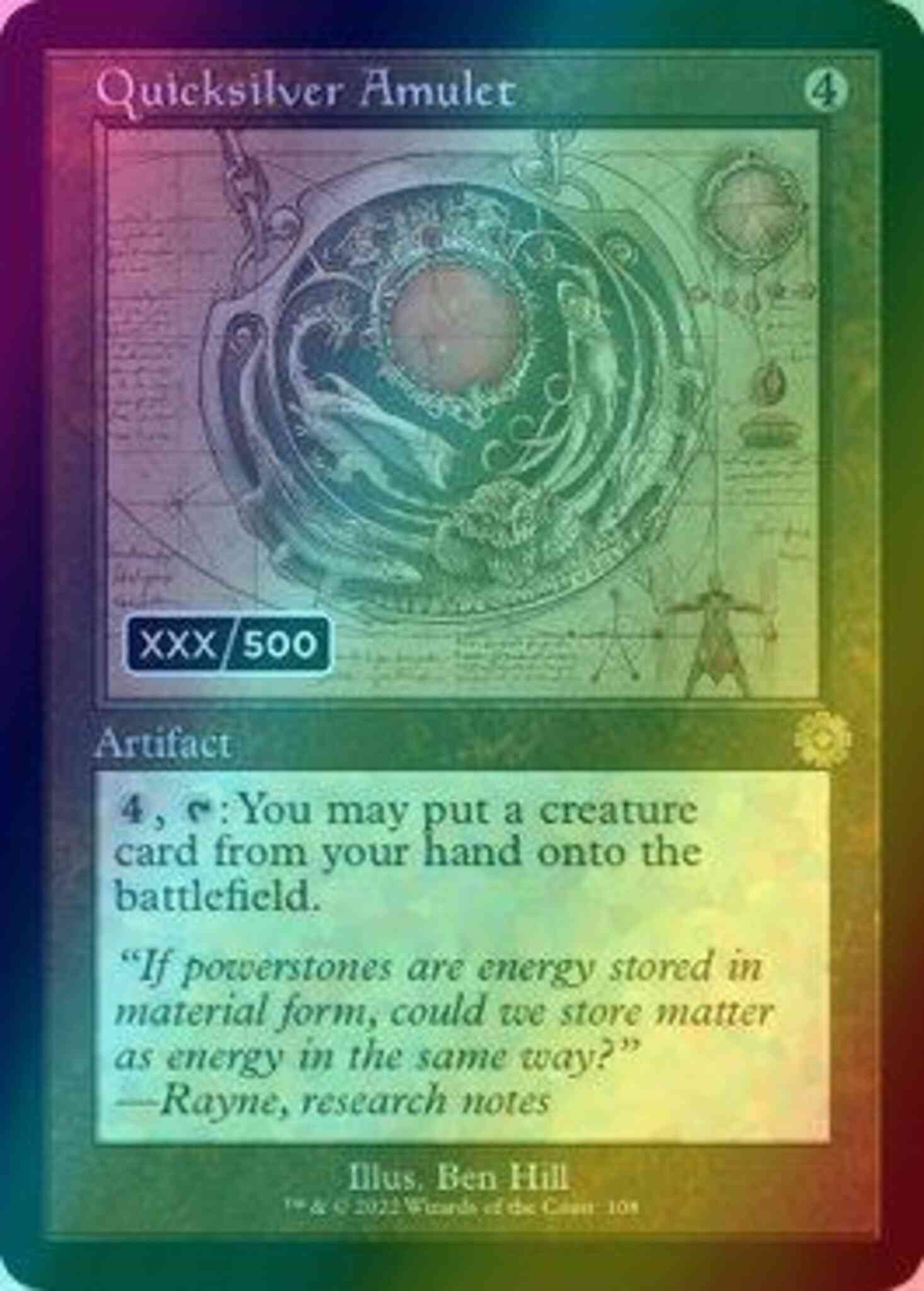 Quicksilver Amulet