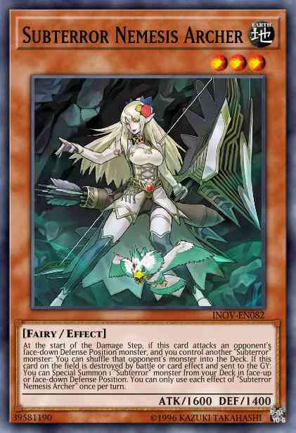 Subterror Nemesis Archer - OP11-EN005 - Super Rare - Unlimited