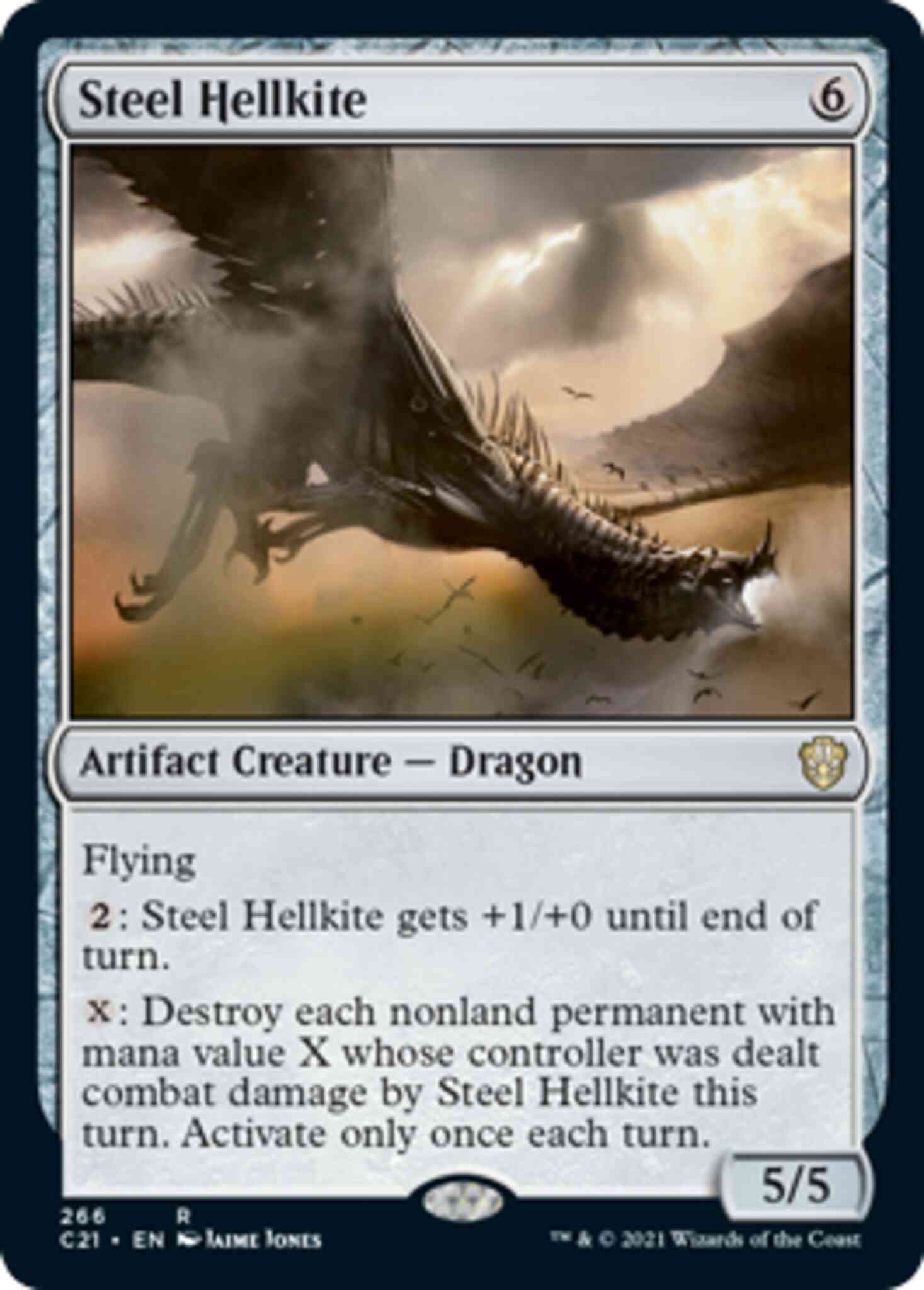 Steel Hellkite [266] [Commander 2021] [Non-Foil] – Face to Face Games