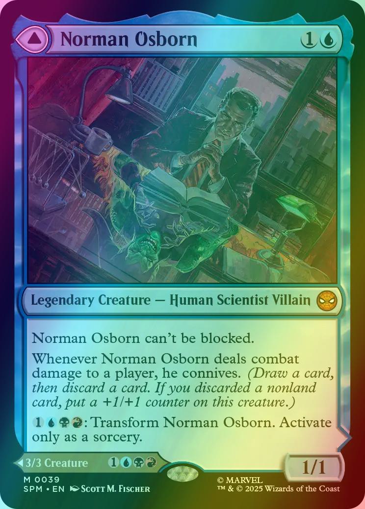 Norman Osborn // Green Goblin [39] [Marvel's Spider-Man] [Foil] – Face to  Face Games