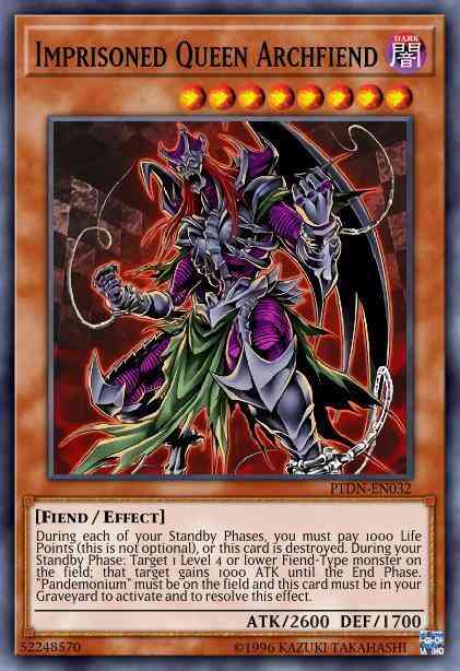 Imprisoned Queen Archfiend - PTDN-EN032 - Common - Unlimited