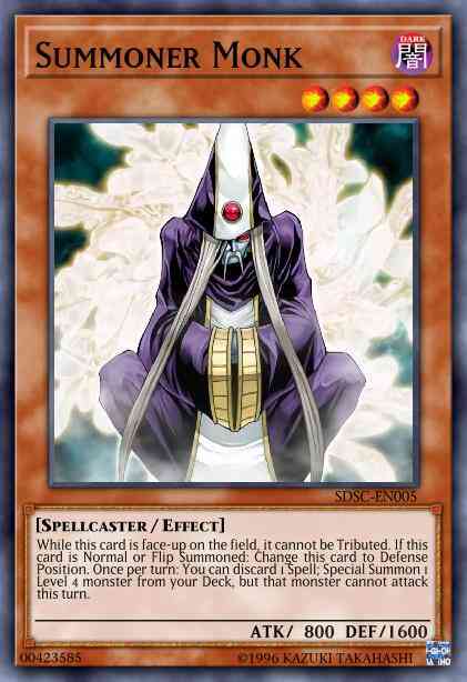 Summoner Monk - SDSC-EN005 - Common - Unlimited