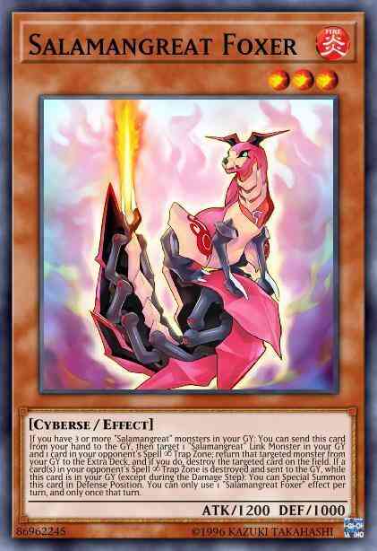 Salamangreat Foxer - MP20-EN004 - Common - 1st Edition