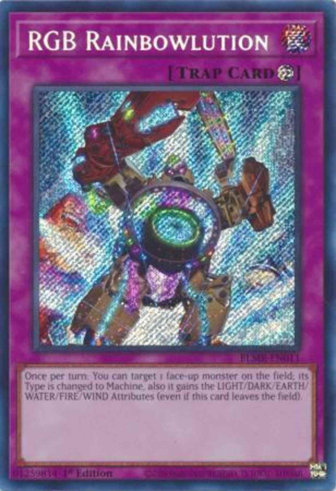 RGB Rainbowlution - BLMR-EN011 - Secret Rare - 1st Edition