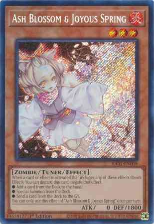 Ash Blossom & Joyous Spring - RA01-EN008 - Secret Rare - 1st Edition