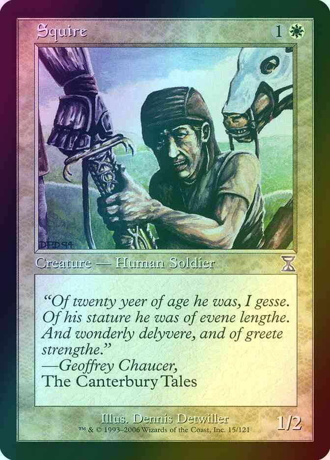Squire [15] [Time Spiral Timeshifted] [Foil] – Face to Face Games