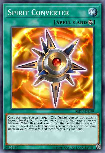 Spirit Converter - REDU-EN099 - Secret Rare - 1st Edition