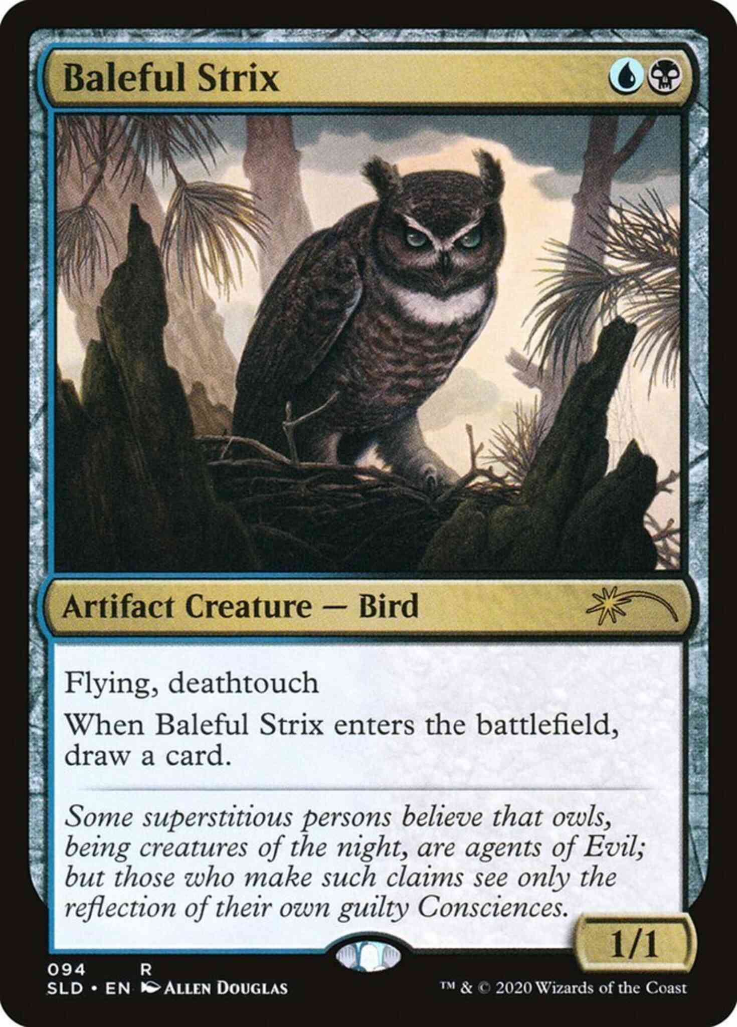 Baleful Strix [0094] [Ornithological Studies] [Secret Lair Drop
