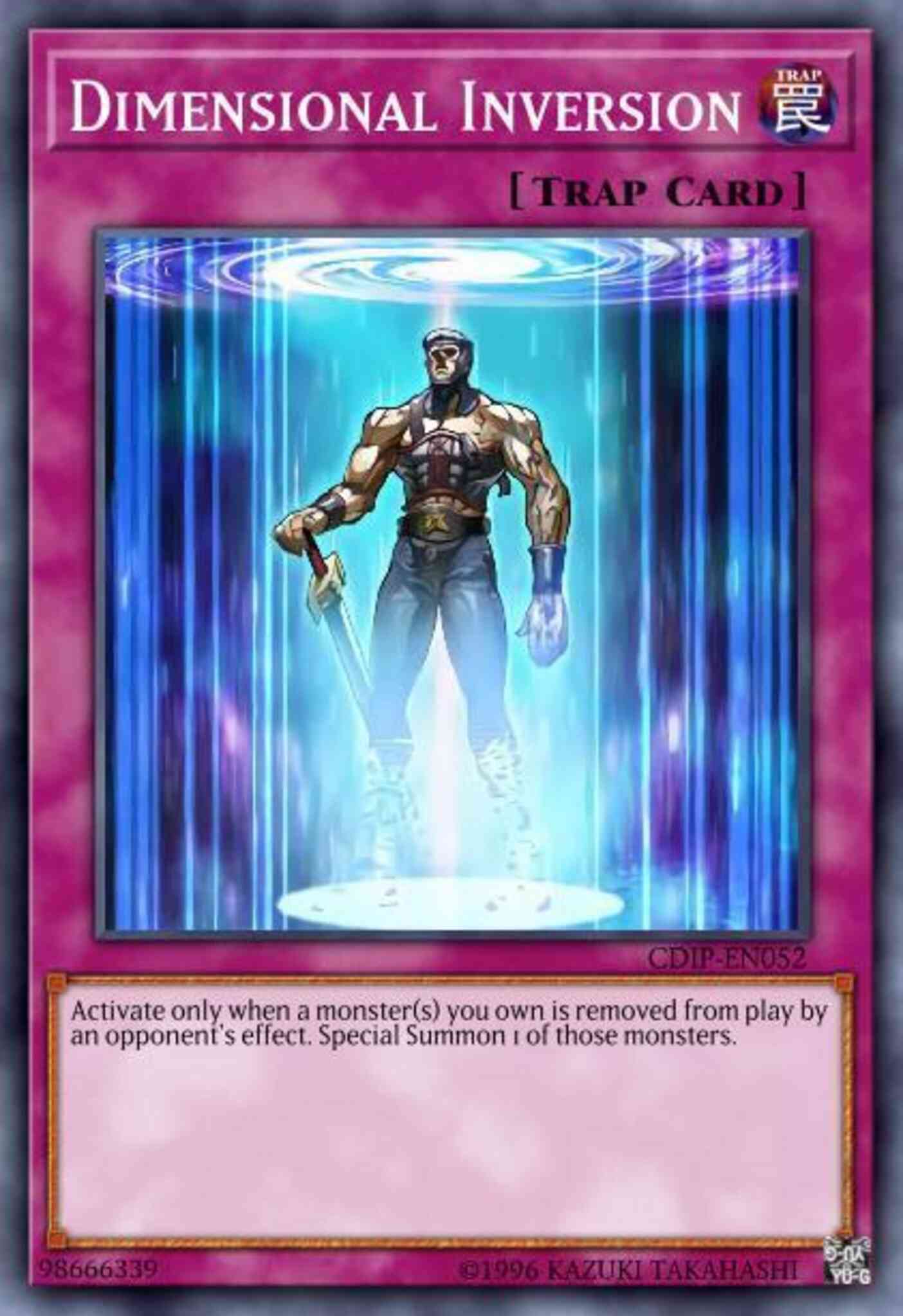 Dimensional Inversion - CDIP-EN052 - Ultimate Rare - Unlimited