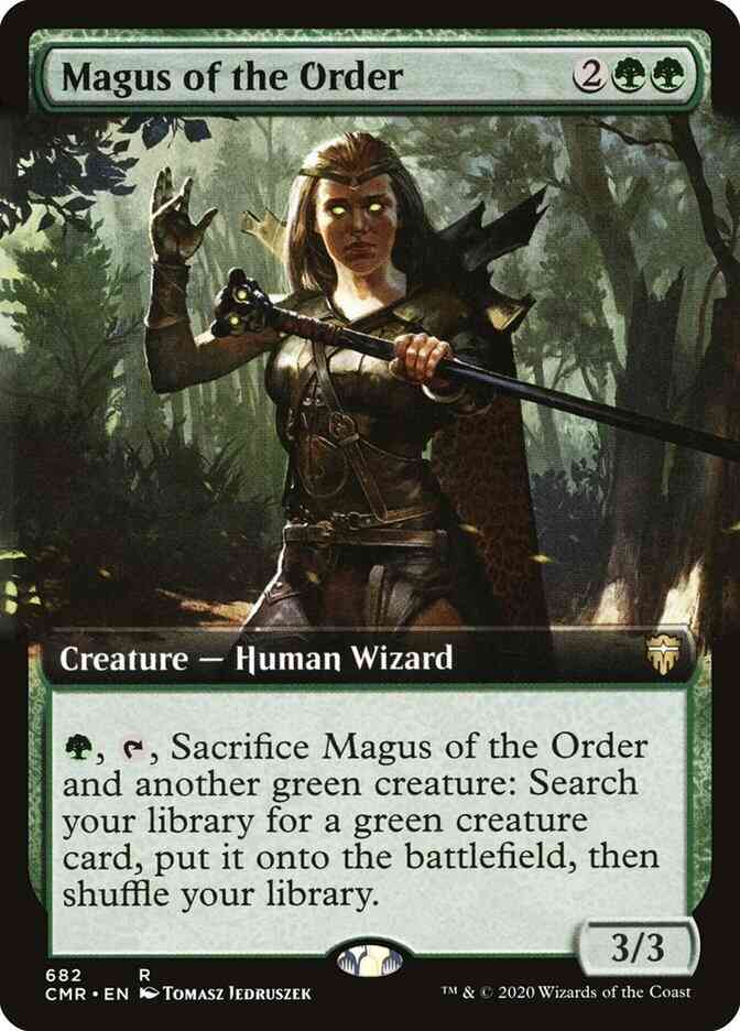 Magus of the Order [682] [Extended Art] [Commander Legends] [Non-Foil] –  Face to Face Games