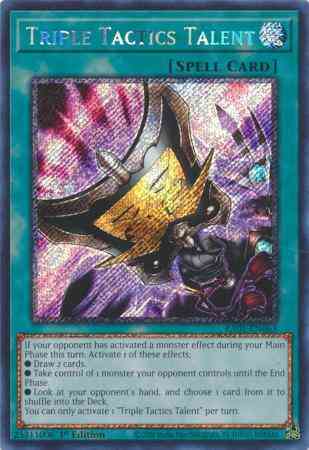 Triple Tactics Talent - RA01-EN063 - Platinum Secret Rare