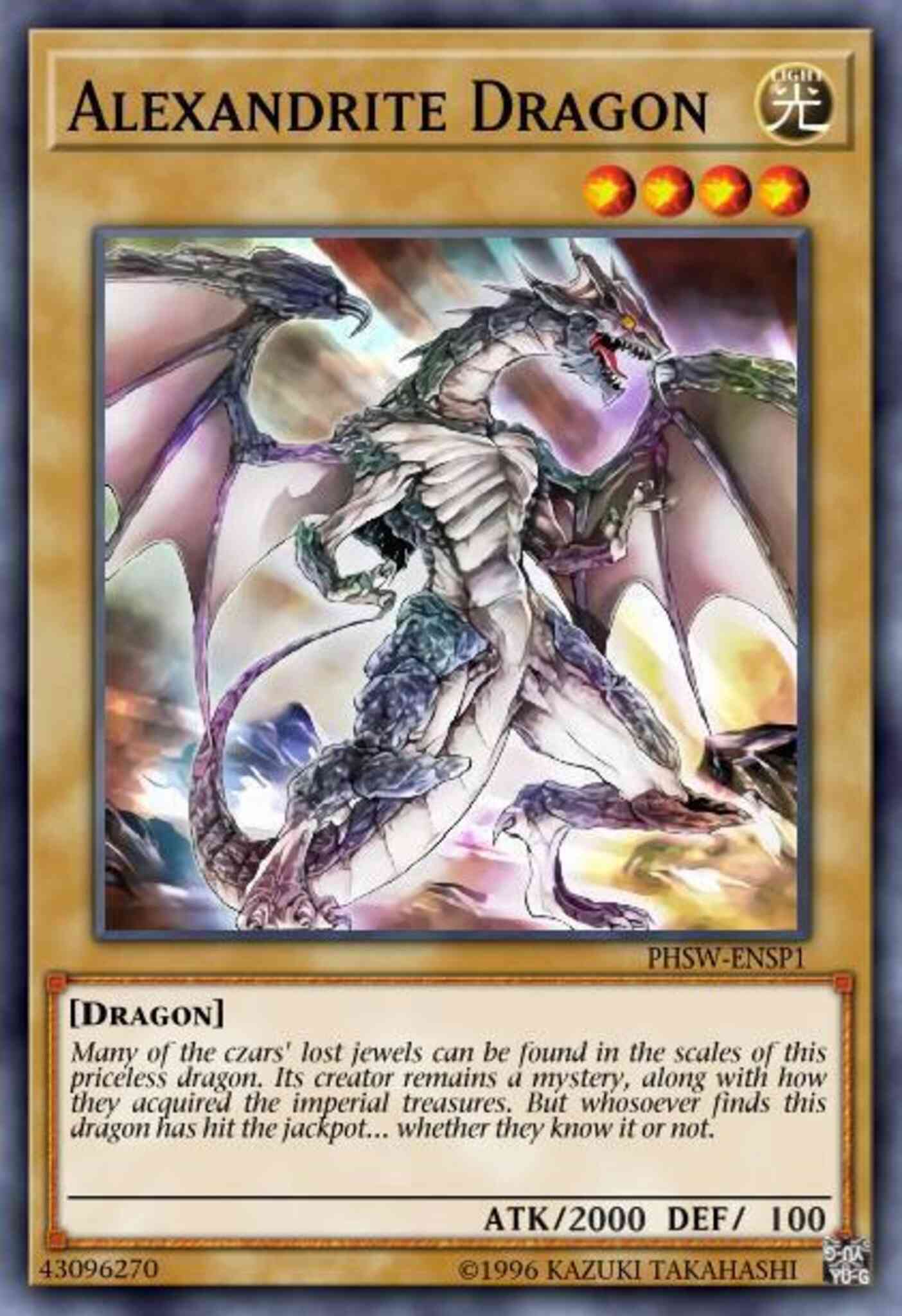 Alexandrite Dragon - YSKR-EN011 - Common - Unlimited