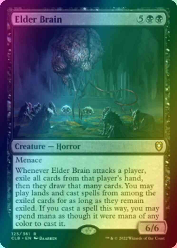 Elder Brain [125] [Commander Legends: Battle for Baldur's Gate] [Foil] –  Face to Face Games