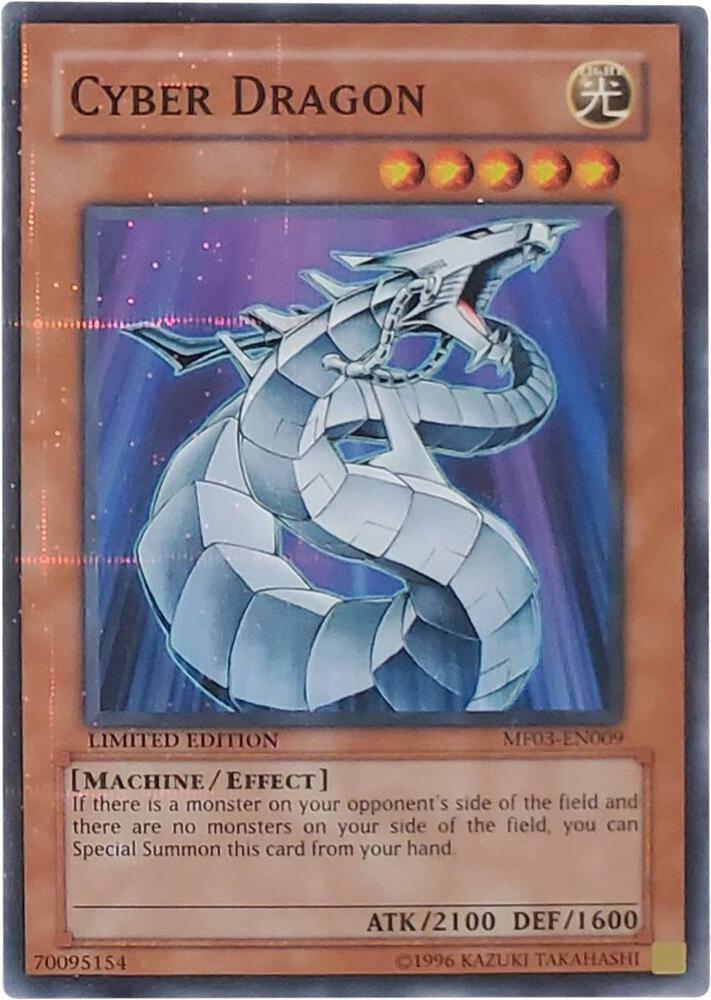 Cyber Dragon - MF03-EN010 - Normal Parallel Rare - Limited