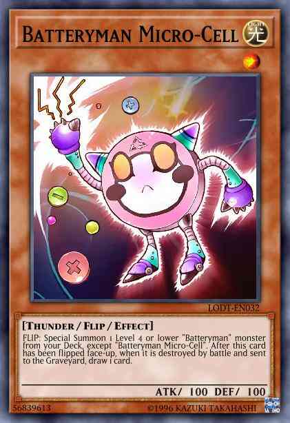 Batteryman Micro-Cell - LODT-EN032 - Common - 1st Edition