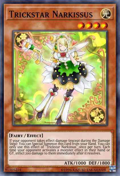 Trickstar Narkissus - SP18-EN023 - Starfoil Rare - 1st Edition