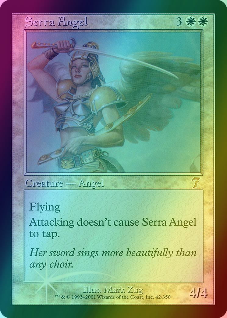 Serra Angel [42x] [Seventh Edition] [Foil] – Face to Face Games