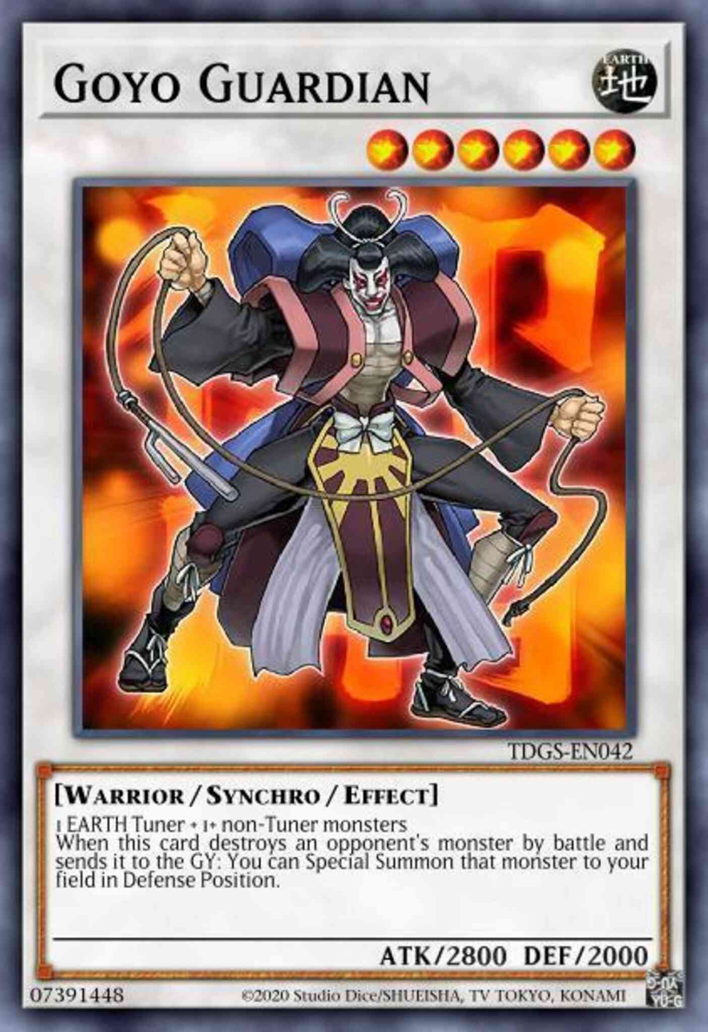 Goyo Guardian - CT05-ENS03 - Secret Rare - Limited