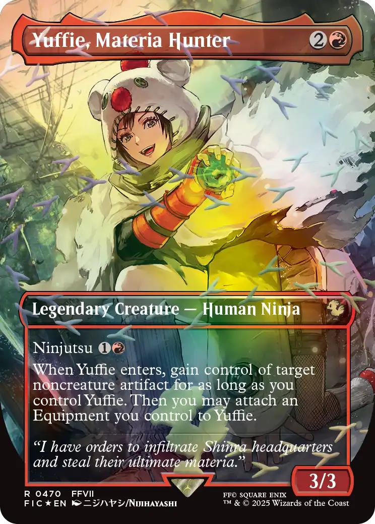 Yuffie, Materia Hunter [470] [Borderless] [FINAL FANTASY