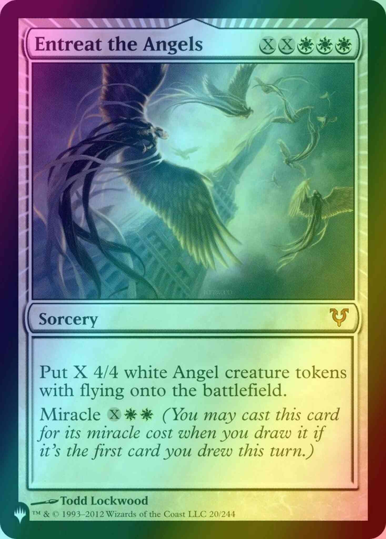 Entreat the Angels [AVR-20] [The List] [Foil] – Face to Face Games