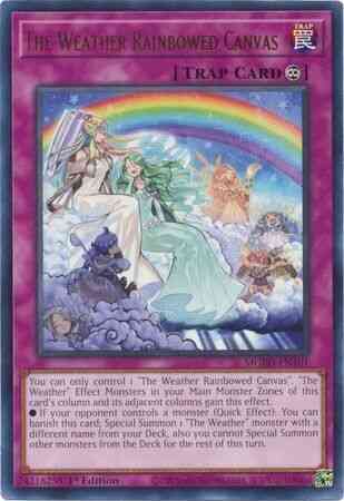 The Weather Rainbowed Canvas - MGED-EN101 - Rare - 1st Edition