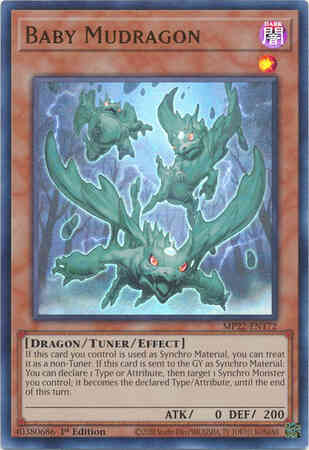 Baby Mudragon - MP22-EN172 - Ultra Rare - 1st Edition