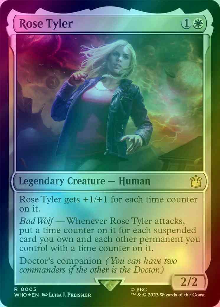 Rose Tyler [5] [Universes Beyond: Doctor Who] [Foil] – Face to Face Games