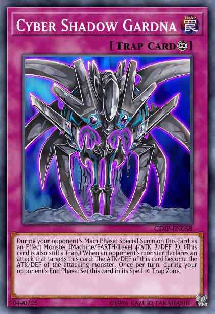 Cyber Shadow Gardna - CDIP-EN058 - Ultimate Rare - Unlimited