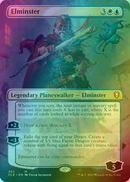 Elminster [362] [Borderless] [Commander Legends: Battle for Baldur's Gate]  [Foil] – Face to Face Games