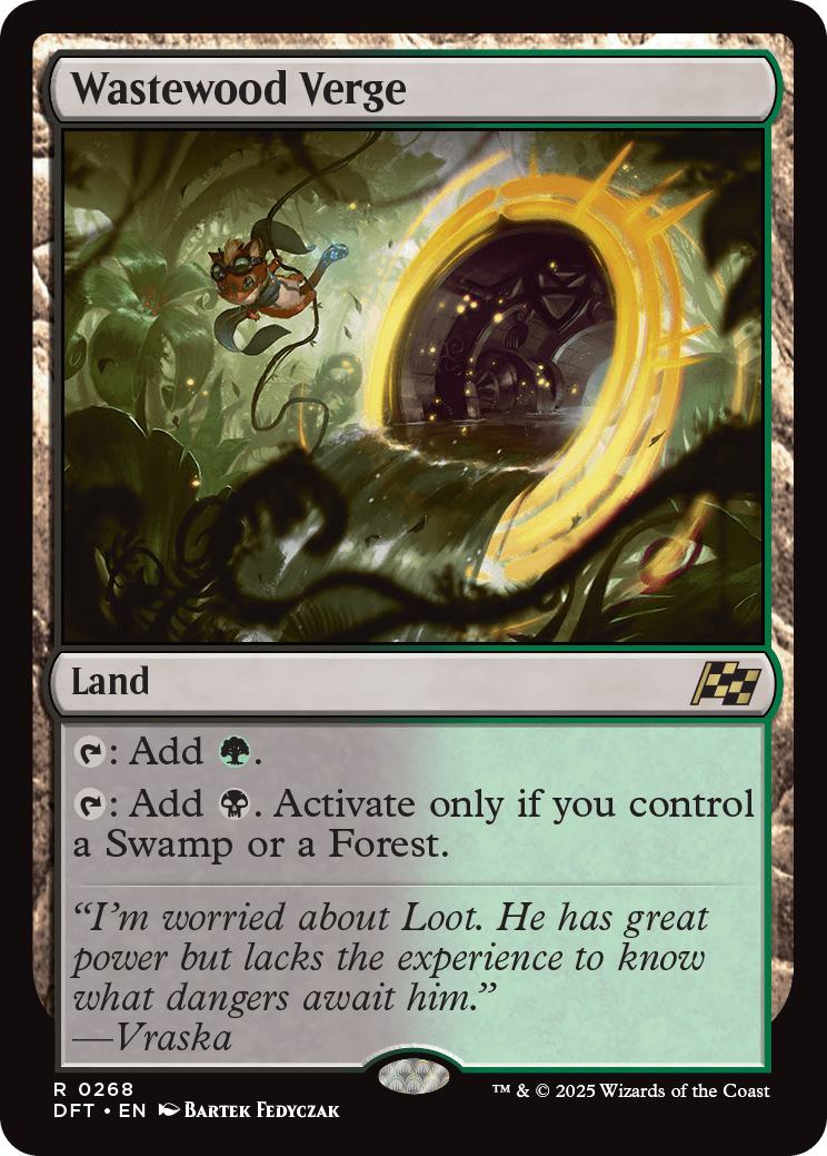 Wastewood Verge [268] [Aetherdrift] [Non-Foil] – Face to Face Games