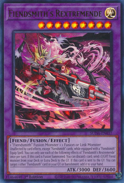 Fiendsmith's Rextremende - SUDA-EN037 - Ultra Rare - 1st Edition