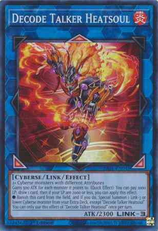 Decode Talker Heatsoul - RA01-EN048 - Super Rare - 1st Edition
