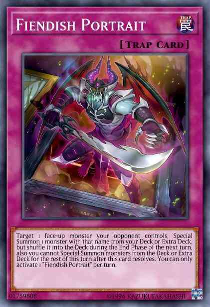 Fiendish Portrait - IGAS-EN079 - Rare - Unlimited