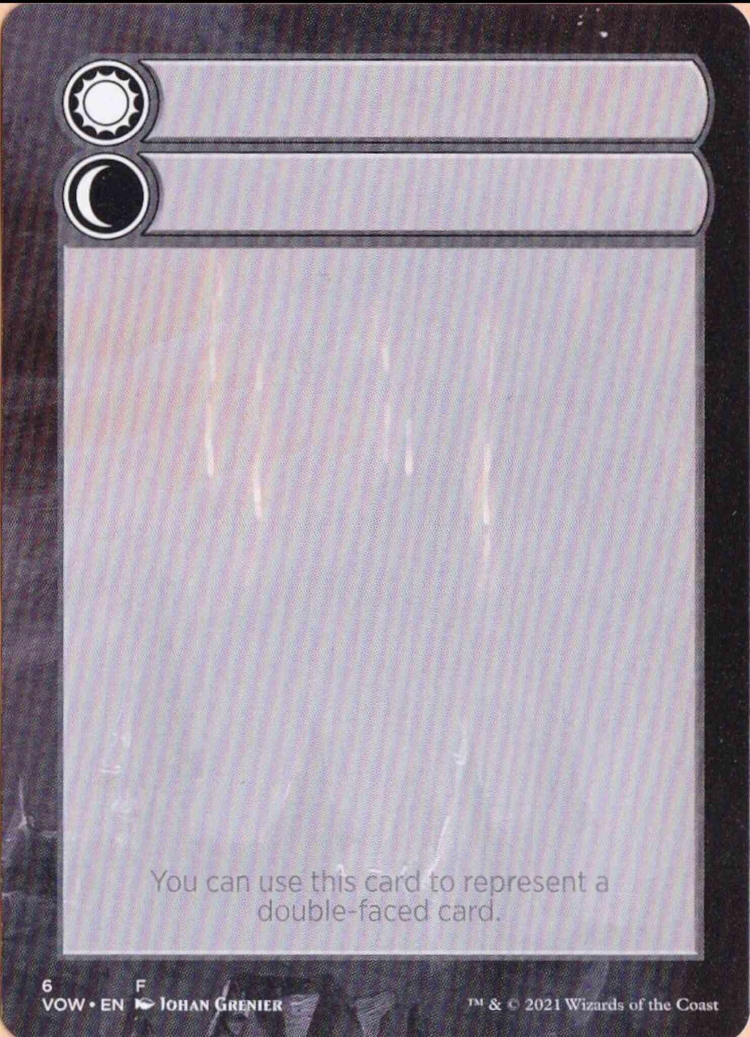 Double-Faced Substitute Card [06] [Innistrad: Crimson Vow Substitute Cards]  [Non-Foil] – Face to Face Games