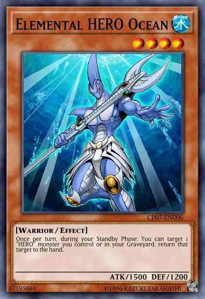 Elemental HERO Ocean - LCGX-EN025 - Rare - Unlimited