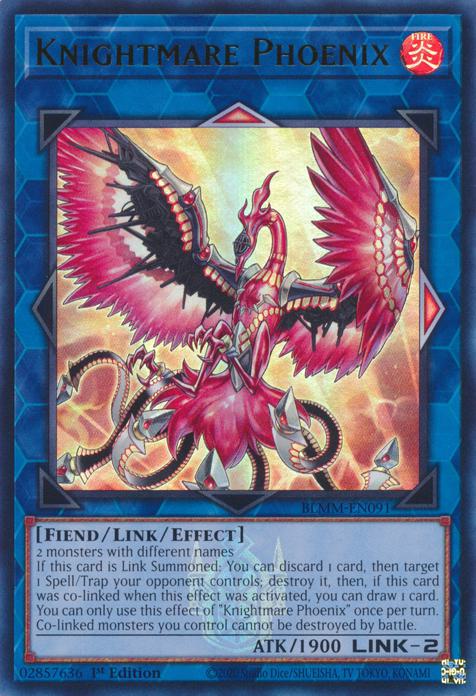 Knightmare Phoenix - BLMM-EN091 - Ultra Rare - 1st Edition
