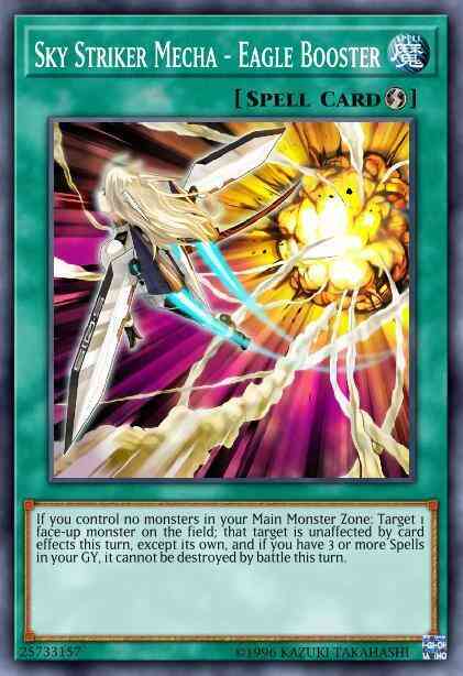 Sky Striker Mecha - Eagle Booster - MP19-EN265 - Common - 1st Edition