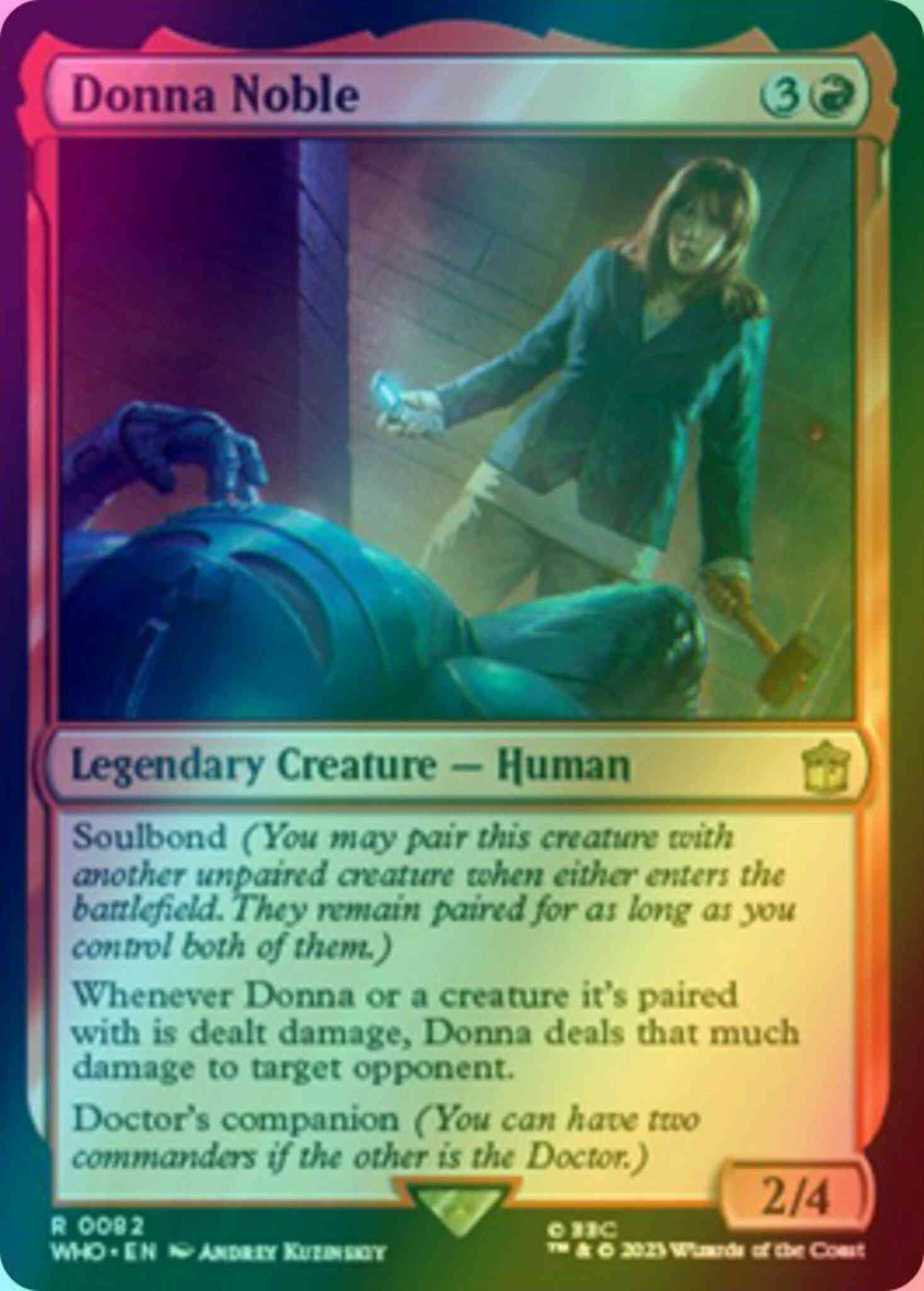 Donna Noble [82] [Universes Beyond: Doctor Who] [Foil] – Face to Face Games